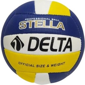 Resim Delta Stella Voleybol Topu Sarı - Mavi 