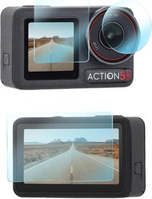 Resim Ecr Mobile DJI Osmo 5 Pro ile uyumlu Ekran Koruyucu Uyumlu 9H Nano 