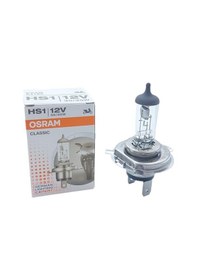 Resim Motosiklet Ampülü Ampul 12v 35/35 H4 3 Fiş Osram Made İn German 