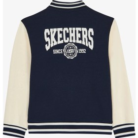 Resim Skechers B Bomber Jacket Büyük Erkek Çocuk Lacivert Ceket Sk2610053-3601 