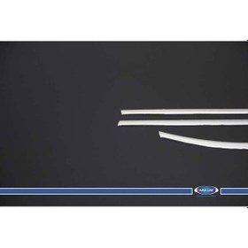 Resim Hyundai İ10 Krom Cam Çıtası 8 Parça 2013 ve Sonrası 