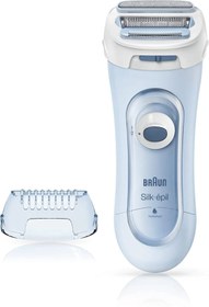 Resim Braun Silképil Ls5160 Wd Kadın Tıraş Makinesi Kablosuz Islak Ve Kuru 2 Aksesuarlı 