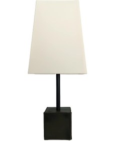 Resim Hily Kahverengi Ahşap Abajur Kahverengi 