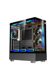 Resim Orion Elite Xl 6x Argb Fan Kumanda Ve Kontrolcü Atx Boş Bilgisayar Kasası Siyah 