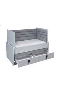 Resim Patiko Furniture Patiko R 121 Rose Asansörlü Beşik 