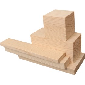 Resim iAhşap Ladin Ahşap Kereste Çıta Taslak Tahta Blok 