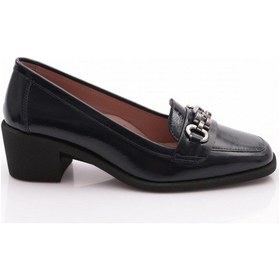 Resim Dgn 1211 Kadin Aksesuarli Topuklu Ayakkabi Laci Rugan 