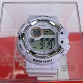 Resim Oldfriend Siyah Beyaz Çocuk Saati 8-18 Yaş Ipx7 Su Geçirmez Alarmlı Spor Tasarım Diğer 