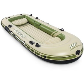 Resim Bestway Hydro-Force Voyager X4 65156 4 Kişilik Şişme Bot Seti 350x145 cm 