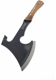 Resim Kamp Baltası Nacak Odun Kesme Baltası Outdoor Balta Dövme Çelik Balta 