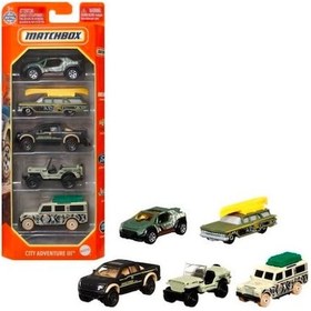 Resim Matchbox 5'li Araba Seti 