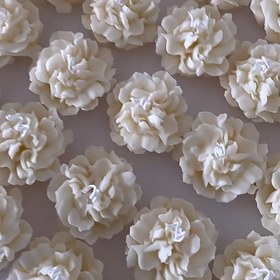 Resim 1 adet Gelişmiş Silikon Lotus Mum Kalıbı DIY Mumlar ve El Yapımı Sabunlar için - Ev, Düğün ve Parti Süslemeleri için Mükemmel 
