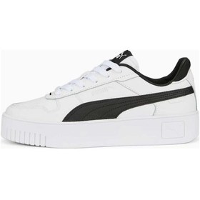 Resim Puma 38939003 Carina Street Kadin Spor Ayakkabi 38939003-R12496 Beyaz - Siyah 