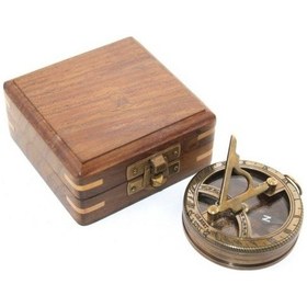 Resim Periboia Ahşap Kutulu Pusula Model 7 