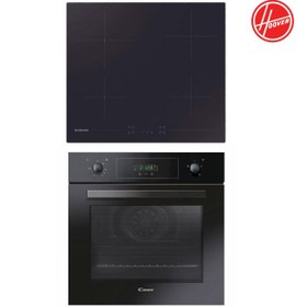 Resim Hoover Canddy Elektrikli Turbolu 2'li Siyah Cam Ankastre Set 