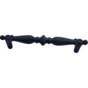 Resim Alvo Store Buğz Antika Tarz Dekoratif Pirinç Yeni Sütun Mobilya Kulbu - 192MM, Oksit 