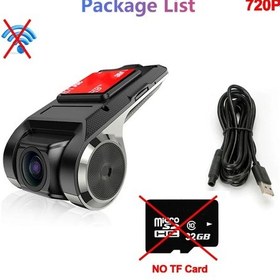 Resim Adas Dashcam 1080p Kamera Arabalar İçin Wıfı App Araba Dvr'ı Evrensel Video X18-no Wıfı-720p 