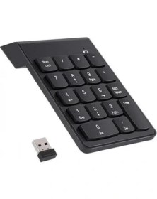 Resim Boblov Kablosuz Numeric Molix Numerik Keypad 18 Tuşlu Sayısal Klavye Numpad 
