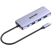 Resim Hiksemi HS-HUB-DS8 Type-C To HDMI+USB3-3+USB2+SD-TF+PD Çoklayıcı 