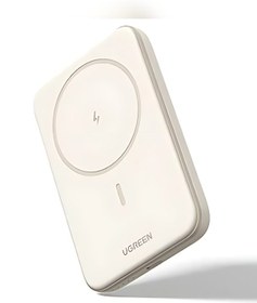 Resim Ugreen 25208 10.000 mAh 20 W Magsafe Kablosuz Hızlı Powerbank Bej 
