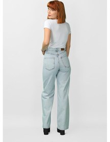 Resim 5 Cep Geniş Paça Pantolon Mavi 