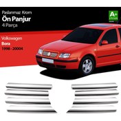 Resim Volkswagen Bora Krom Ön Panjur 8 Prç 1998-2004 