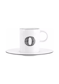 Resim Porland Harf (O) Tabaklı Kahve Fincanı 85 CC 