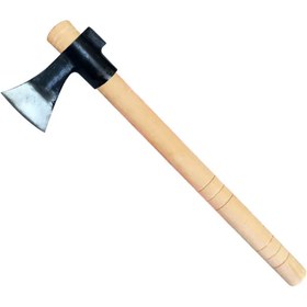 Resim HERŞEYBURDAMODA Keserli Saplı Küçük Nacak, Dövme Çelikten - 40 Cm 