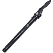 Resim 15mm Çaplı 1.5mm Dişli Aluminyum Dağ Bisikleti Ön Fırtınası Hızlı Serbest Çıkış Boru Eki, 100mm Açılış İçin Siyah 1 Adet 