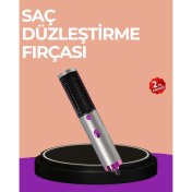 Resim Hacim ve Parlaklık Sağlayan Çok Renkli Sıcak Hava Saç Fırçası 