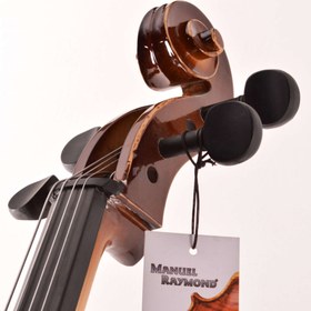 Resim Manuel Raymond MC34DC Çello (3/4 Parlak) | Parlak Vernik Göz Alıcı Görünüm 