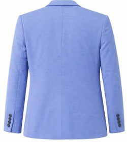 Resim Plus Scorpion Erkek Pamuklu Penye Likralı Tek Düğmeli Çift Yırtmaçlı Blazer Ceket 