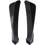 Resim Arka Tampon Dudak Splitter Evrensel Araba Yan Çamurluk,siyah 