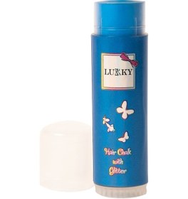 Resim Lukky Mavi Simli Saç Tebeşiri 