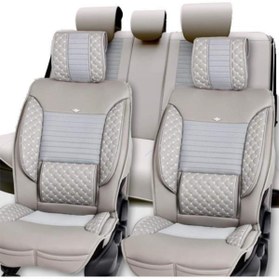 Resim Stil Renault Kangoo 2008-2019 Ortopedik Lüx Deri Oto Koltuk Kılıfı 