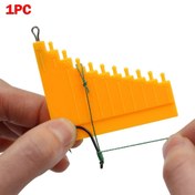 Resim 1 adet Saç Ölçümü Kancası Balıkçılık Aksesuarları, Mükemmel Saç Uzunluğu Ölçüm Aracı, Hooklink Yapım Yöntemi Feeder 