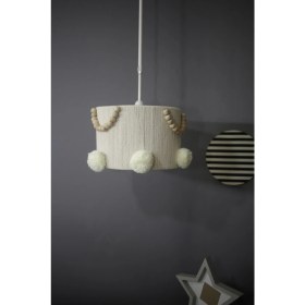 Resim Woodhub Poplinhome Ekru Makrome Avize Çocuk Odası Avize Bebek Odası Avize 0102 