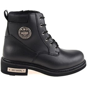 Resim Harley Davidson Jim Fermuarlı Hakiki Deri Erkek Bot 