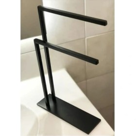 Resim Renk Yapı Rüyası Renk Yapı Siyah Ferforje Döküm Malzeme Sağlam Devrilmez Hilton Üstü Havluluk 