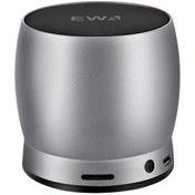 Resim Ewa A150 Taşınabilir Mini Bluetooth Hoparlör Kablosuz Hifi Stereo Gümüş (Yurt Dışından) 
