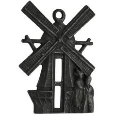 Resim AlanSansli Prinç Döküm Antik Siyah Rustik Eskitme, Ferforje Tipi Osmanlı Tarzı Kapı Pencere Süsleri Aksesuarları Hft12016 