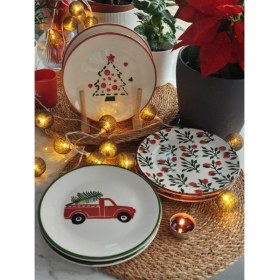 Resim M'art Home Yeniyıl 2025 All In Love 6lı Pasta Set-19 Cm. 