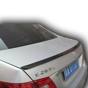 Resim Mercedes W212 Uyumlu İnce Spoiler Boyalı Fiber 