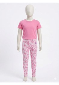 Resim United Colors Of Benetton Benetton Kız Çocuk Pembe Tayt 