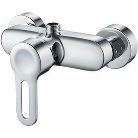 Resim Tek Kumandalı Duş Bataryası Tek Kumandalı Duş Bataryası Küvet Bataryası, Krom Duvara Monte Duş Bataryası 