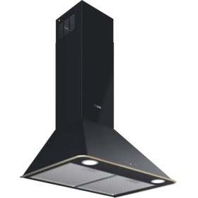 Resim TEKA 60 cm Eğimli Duvar Tipi Davlumbaz Antrasit Renk 5 Kademe Yüksek Emiş Gücü 