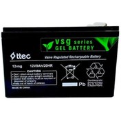Resim Güneş Paneli Sistemlerine Uygun Jel Akü Ttec 12v 9ah 2025 