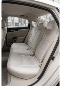 Resim Bej - Bej Panda Hyundai Tucson Elite 2021 - 2026 Arası Uyumlu Araca Özel Taytüyü Oto Koltuk Kılıfı 