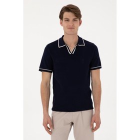Resim U.S. Polo Assn. Erkek Triko Kısa Kollu Kazak 2100068 (2100068) 