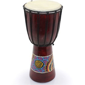 Resim Pazarcan Batikli Ahşap Darbuka 30 Cm 